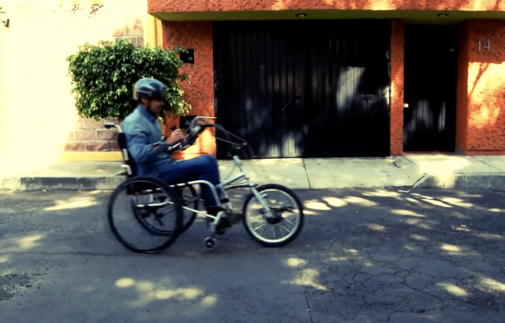 dtbike bicicleta silla de ruedas
